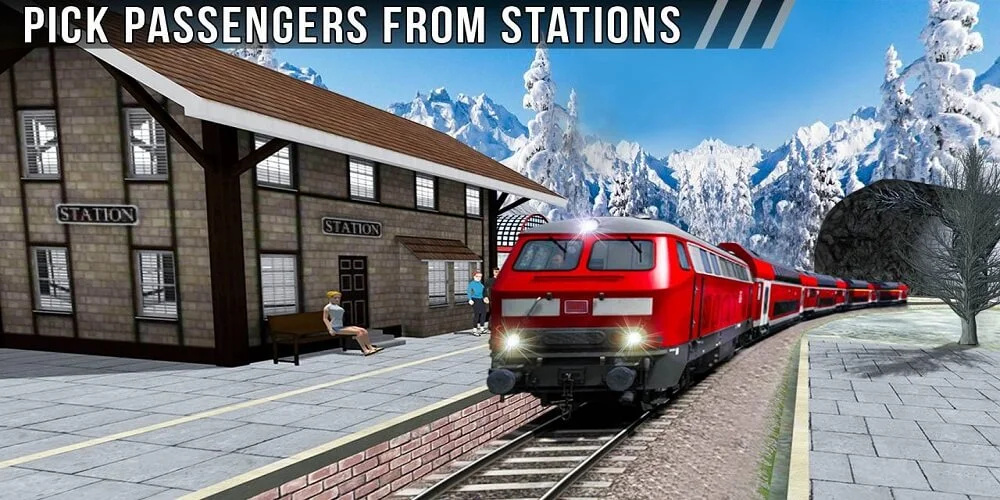 Train Simulator New 3D: Bullet Train Games 64 Bit — screenshot 2