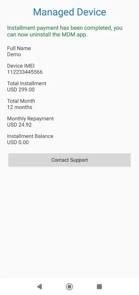 Mobile Device Management (MDM) System — screenshot 7