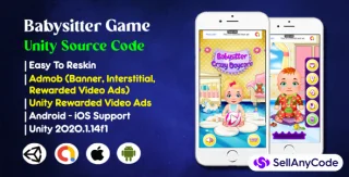Babysitter Game Source Code AdMob Unity Ads