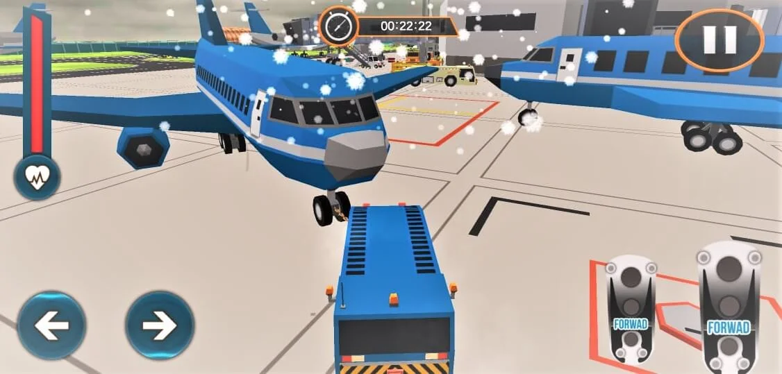 Chained Cart Towing Plane Parking Simulator 2021 — screenshot 3