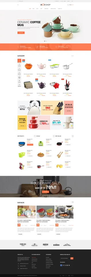 BoxShop - Responsive WooCommerce WordPress Theme — screenshot 4