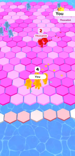 Blob Fall 3D: Join & Run — screenshot 1