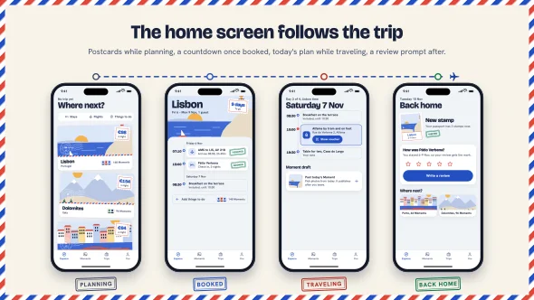 Journio - Travel Booking & Social Flutter UI Kit — screenshot 1