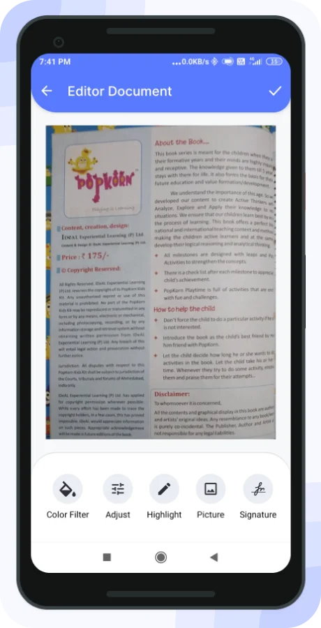 DocScanner Pro - Android App with in-App Purchase and AdMob — screenshot 6