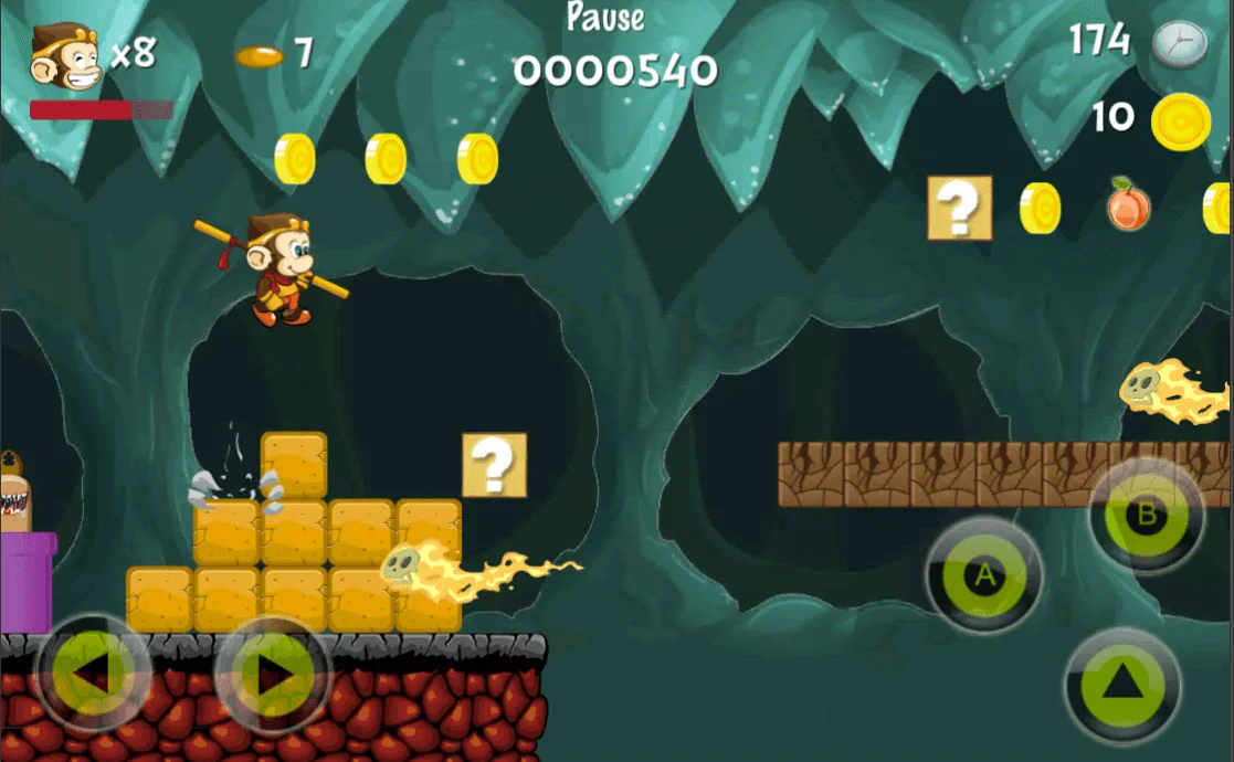 Kong Hero – Platformer Complete Unity Game Template — screenshot 2