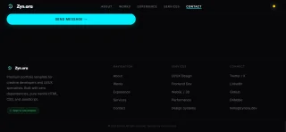 Zynora - Premium Portfolio Template