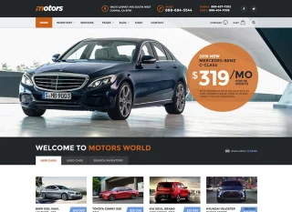 Motors - Car Dealer, Rental & Listing WordPress Theme