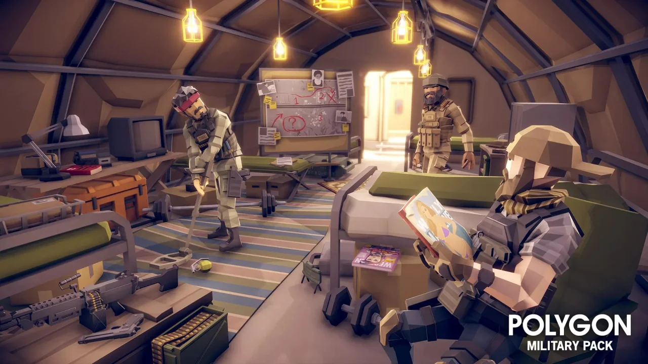 POLYGON Military - Low Poly 3D Art by Synty — screenshot 10