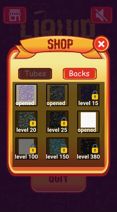 Liquid Sort, Water Sort Puzzle, (Complete Unity Game +Unity Ads) — screenshot 10