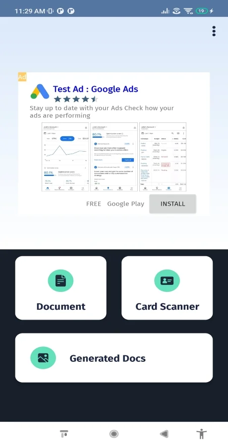 Doc and Card Scanner with Signature (Android 11) — screenshot 2