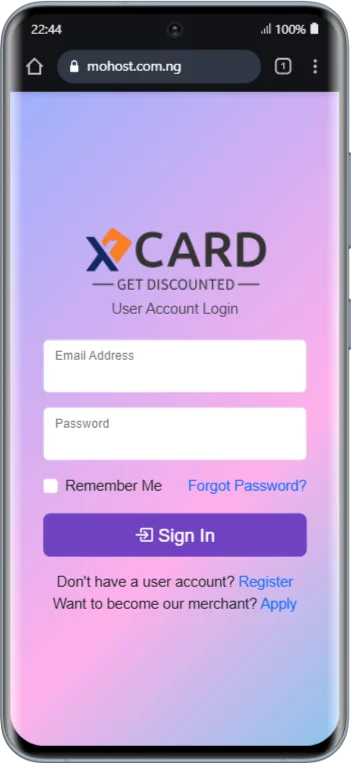 Multi-Vendor Voucher Card Application — screenshot 4