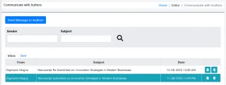 Manuscript Peer Review System Using ASP.NET Core
