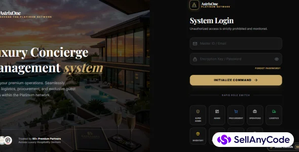 AstrixOne Enterprise Operations, Concierge & SaaS Management Platform — cover