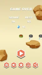Desert Jump Game Template