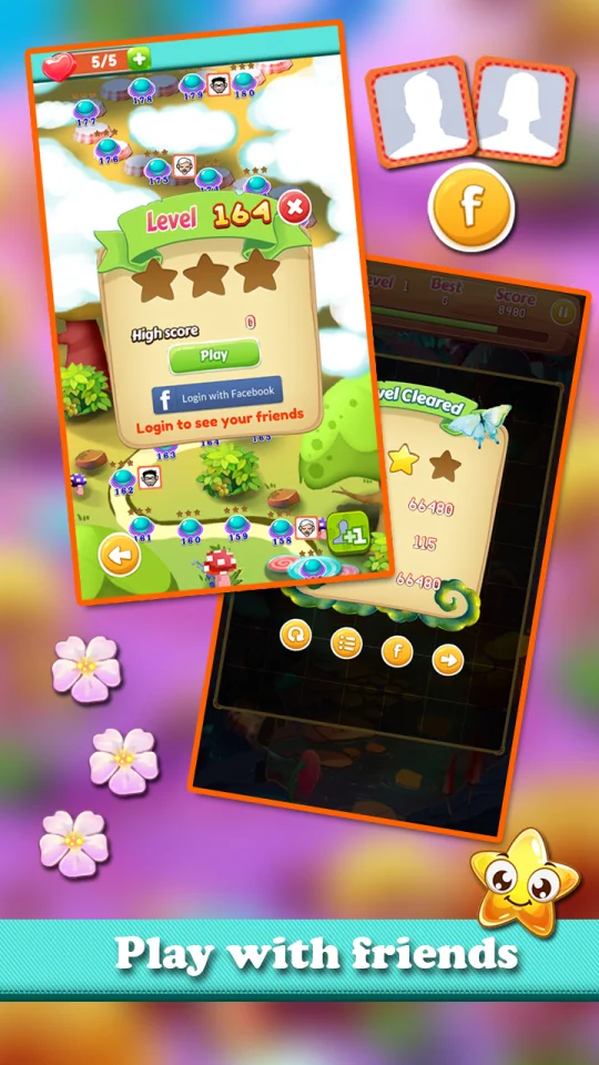 Magic Forest-Match 3 Puzzle Unity 2020.3.3f1- 64 Bit Enabled — screenshot 2