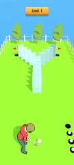 Golf vs Domino Challenge – Hypercasual Puzzle Game