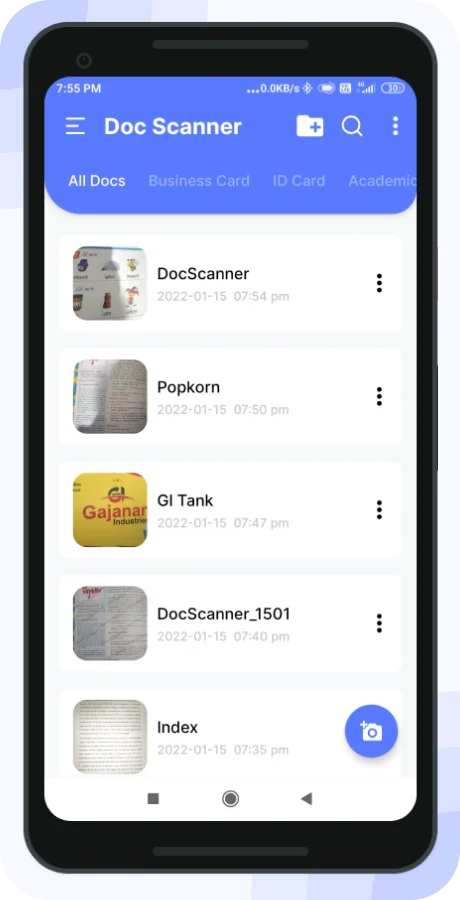 DocScanner - Android App with in-App Purchase and AdMob — screenshot 3