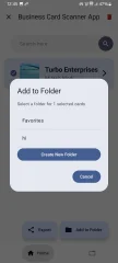 Business Card Scanner App Kotlin OCR + PDF/CSV Export