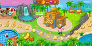 Cooking Game Template Restaurant System with 210+ Levels & Boosters