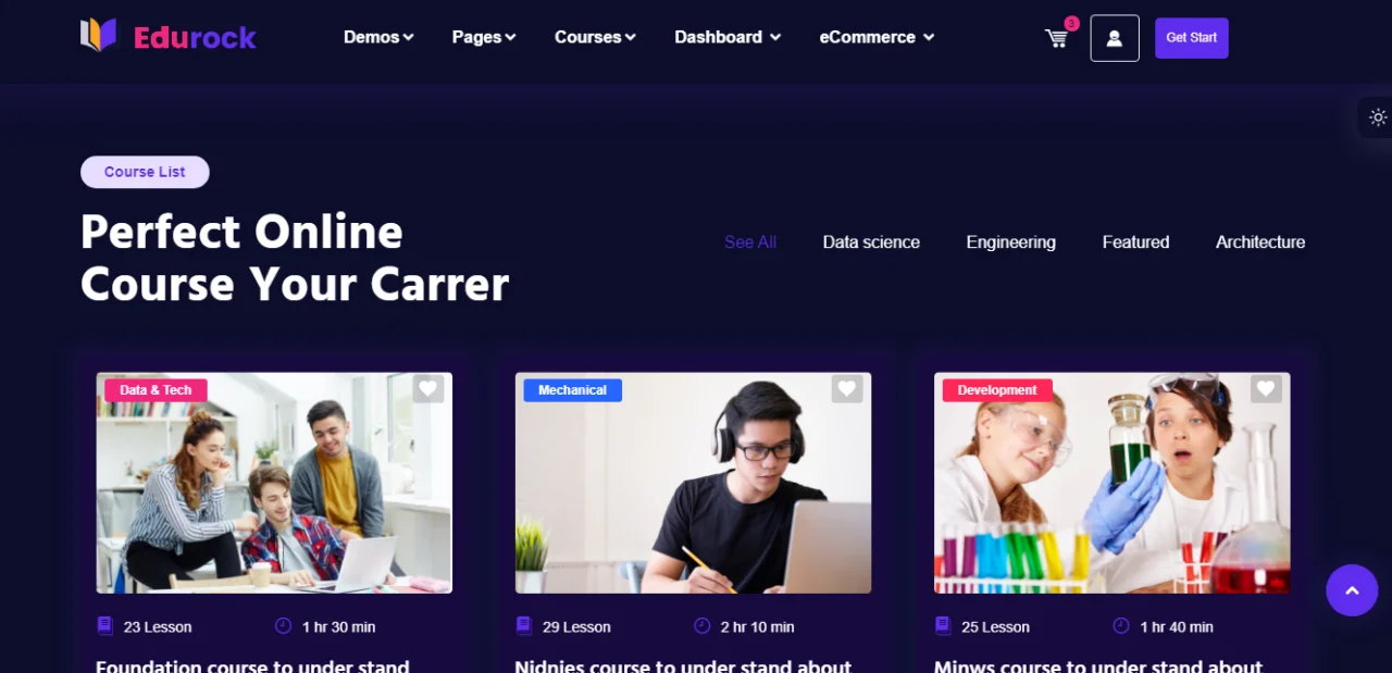Online Learning School Template with Student, Teachers and Admin Dashboard — screenshot 5