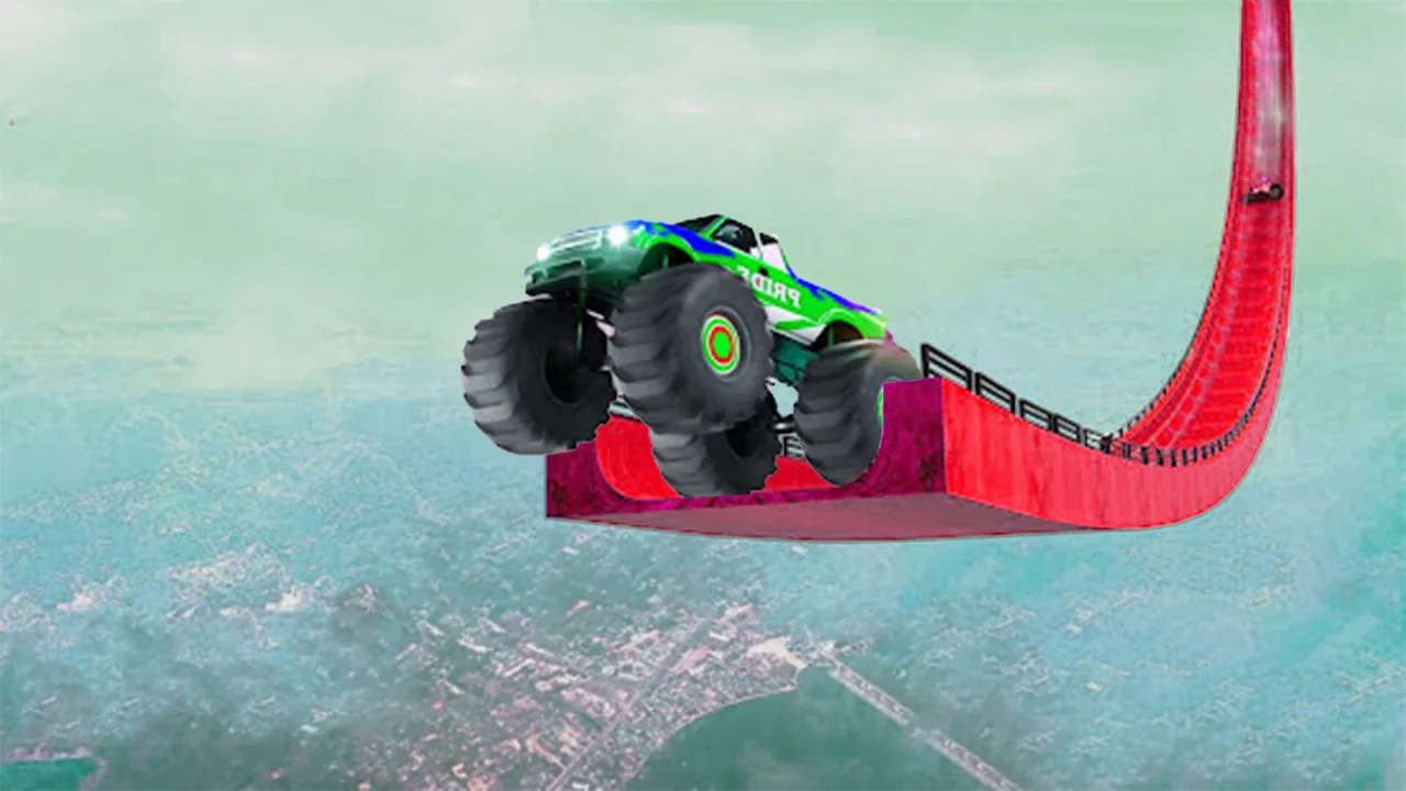 Mega Ramp Monster Truck Impossible Stunt — screenshot 2