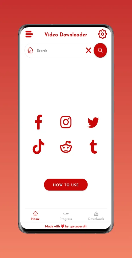 Video Downloader with Browser | AdMob, Firebase, OneSignal — screenshot 1