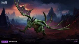 Stylized Fantasy Dragons Pack