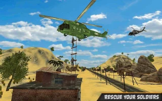 US Army Cargo Helicopter: Flying Simulator