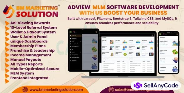 Adview MLM Software a Complete Advertising & Earning Solution