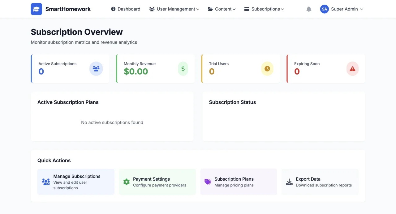 SmartHomeWork - Making Homework Management Smarter — screenshot 4