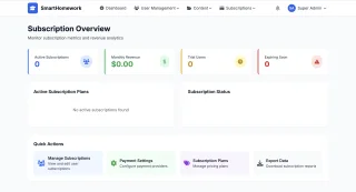 SmartHomeWork - Making Homework Management Smarter