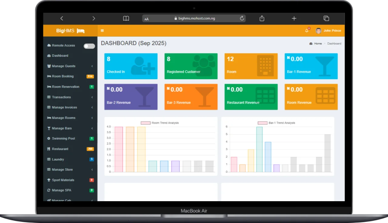 Hotel Management Software with RFID Smart Card Encoding System — screenshot 5