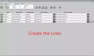 Asset Link Editor