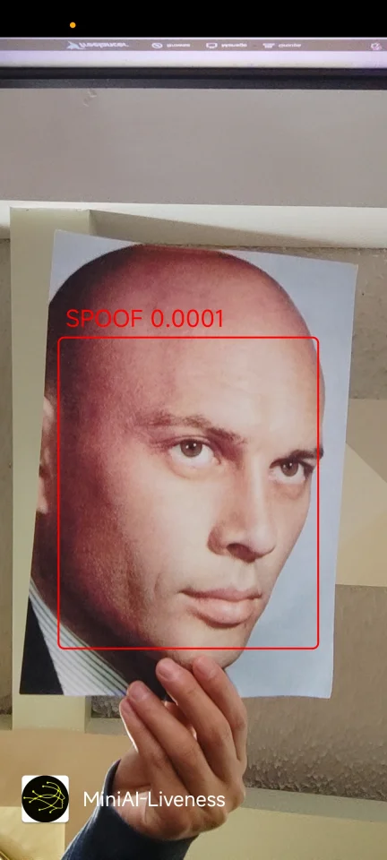 Face Recognition with Liveness Detection — screenshot 3