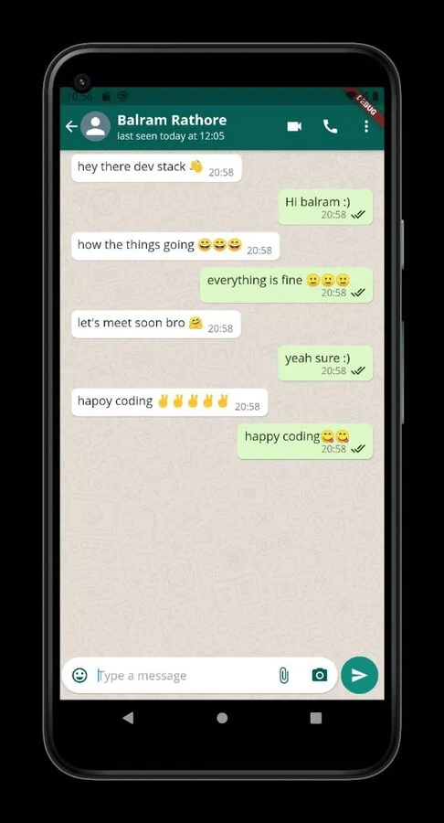WhatsApp Clone — screenshot 3