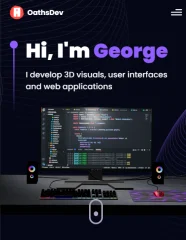 3D Modern Portfolio Web