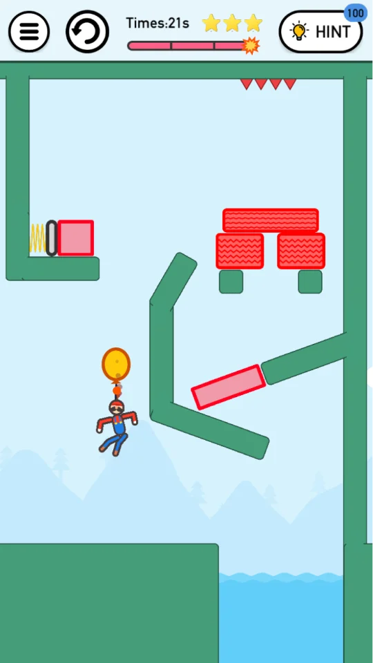 Blasty Toons - Physics Puzzle Game Unity Source Code — screenshot 4