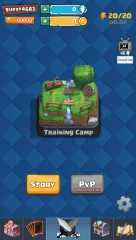 Clash Royale Clone - Main Menu UI