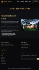 Zynova Estates - Luxury Real Estate Platform