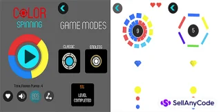 Color Spinning Unity Source Code