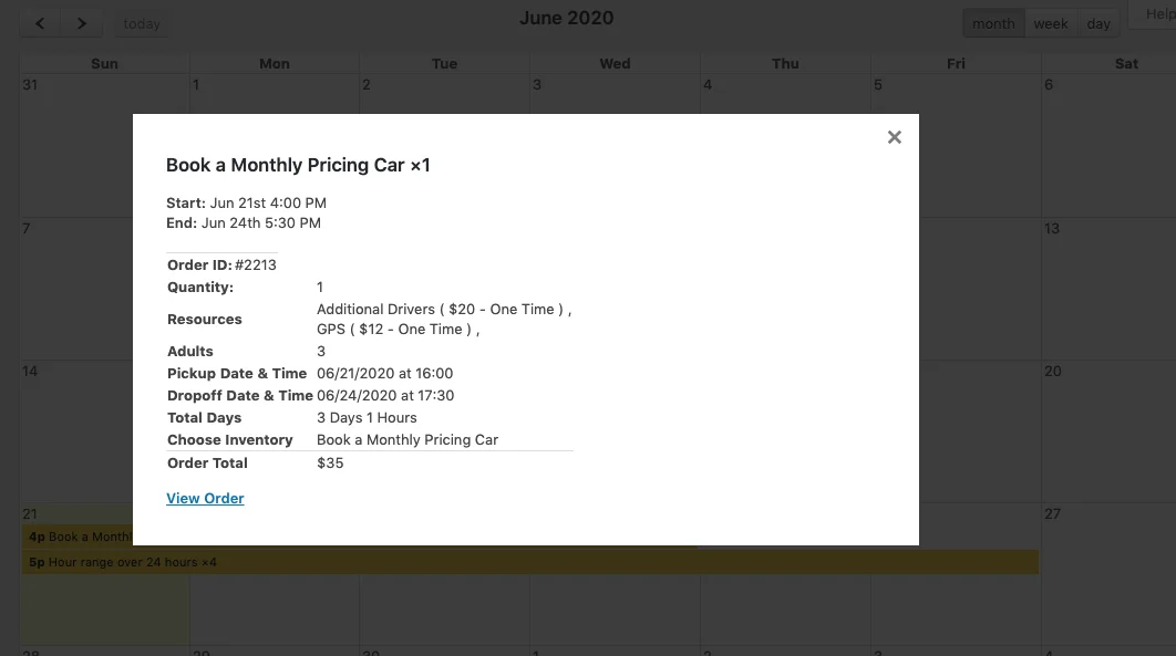RnB - WooCommerce Booking & Rental Plugin — screenshot 2
