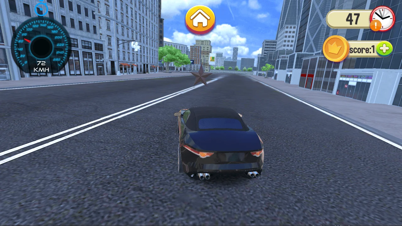 City Car Driver: Street Racing Game 64BIT Source Code — screenshot 4