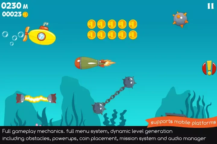 2D Infinite Runner Toolkit — screenshot 1