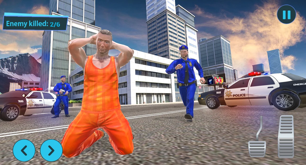 Police Chase Drive & Shoot 3D — screenshot 4