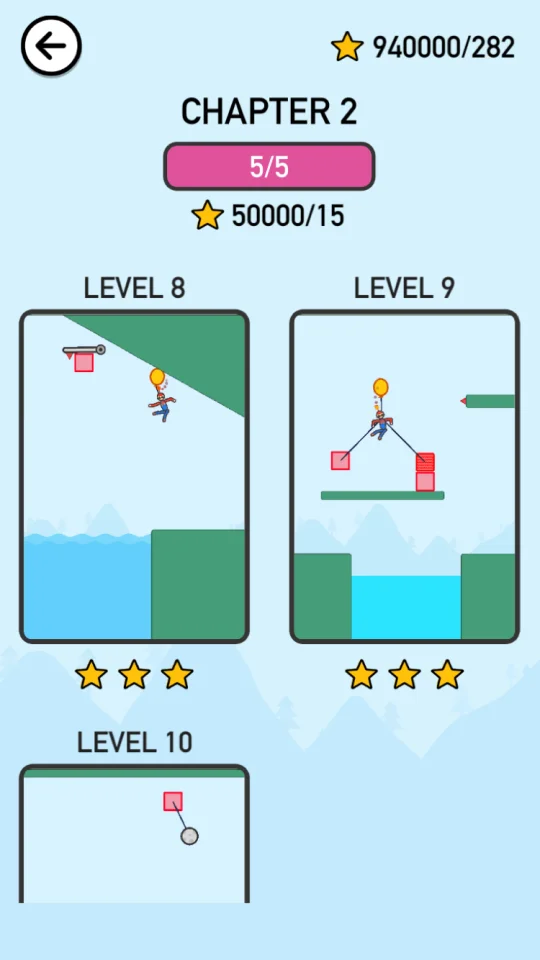Blasty Toons - Physics Puzzle Game Unity Source Code — screenshot 2