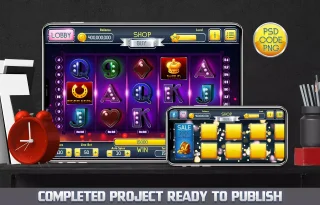 MK - Modern Suits Slot Asset