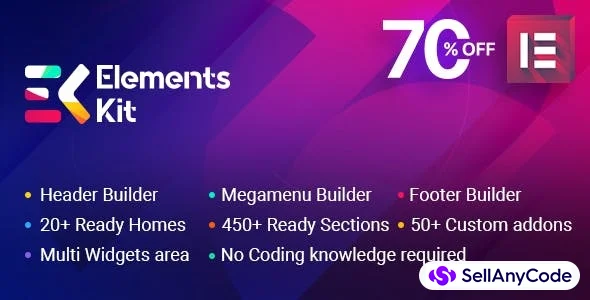 ElementsKit - The Ultimate Addons for Elementor Page Builder