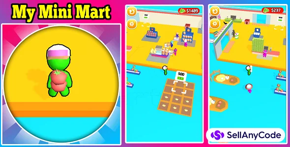 My Mini Mart Idle 3D Game Unity Source Code