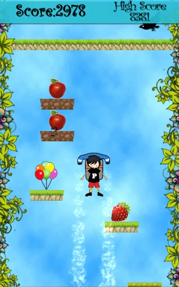 Platform Jump Unity3D Game Source Code — screenshot 5