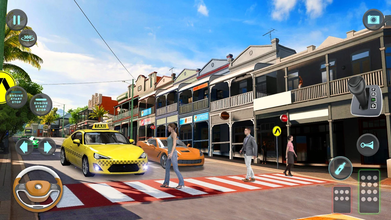 City Taxi Driving Simulator: PvP Taxi Game — screenshot 7